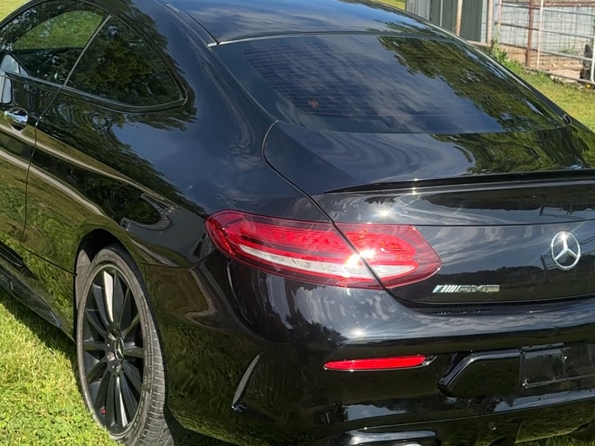 Rear quarter panel repair, after repair